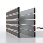 Планкен для забора Printec под дерево 120 mm RAL 7004 – покрытие полиэстер, толщина 0,45 мм в Армавире | фото 2