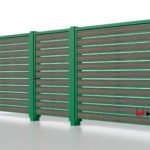 Планкен для забора Printec под дерево 120 mm RAL 6002 – покрытие полиэстер, толщина 0,45 мм в Армавире | фото 5
