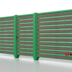 Планкен для забора Printec под дерево 120 mm RAL 6010 – покрытие матовое, толщина 0,45 мм в Армавире | фото 5